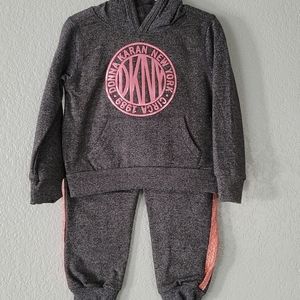 Dkny girls sweater set